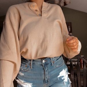 cute oversized long sleeve sweater
